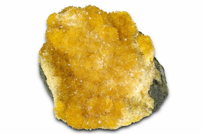 Intense Orange Calcite Crystal Cluster - Poland #374637